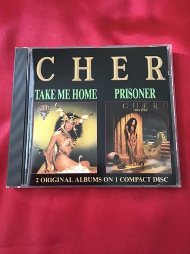 Cher Cd Take Me Home & Prisoner/2 Discos En 1, Imp Usa