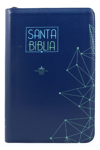 Biblia Reina Valera 1960 Azul Cierre