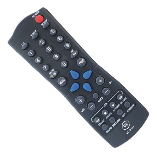 Controle Remoto Compatível Com Tv Philips Vc-8161
