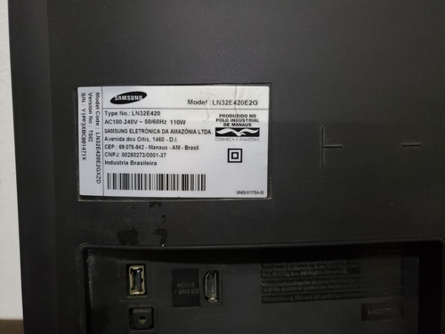 Televisão Samsung Lcd 32 Ln32e420e2g Conversor Não Enviamos