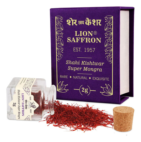 Lion Saffron, Kishtwar Indian Saffron Threads (highest Grade