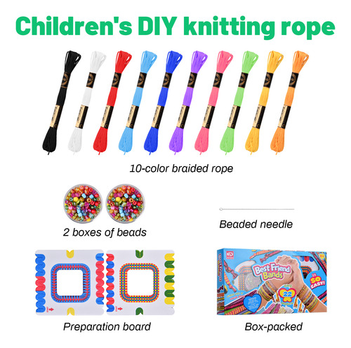 Kit De Fabricación De Pulseras De Amistad Focenat