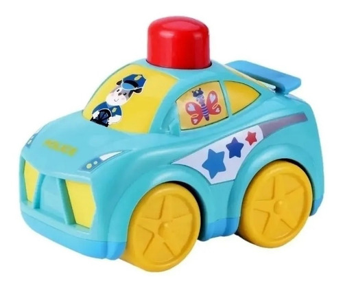 Imagen 1 de 2 de Autito De Rescate Patrullero Press Para Bebe Ok Baby Bb0177