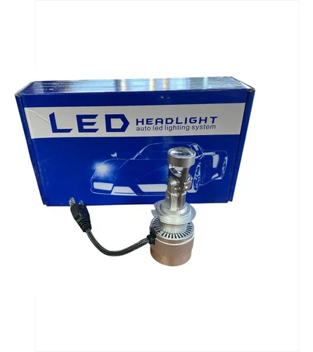 Kit Lamparas Cree Led Proyector C/ Lupa Cooler H7