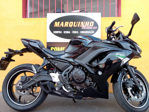 Imagem 4 de 9 de Kawasaki Ninja 650r Preto 2021