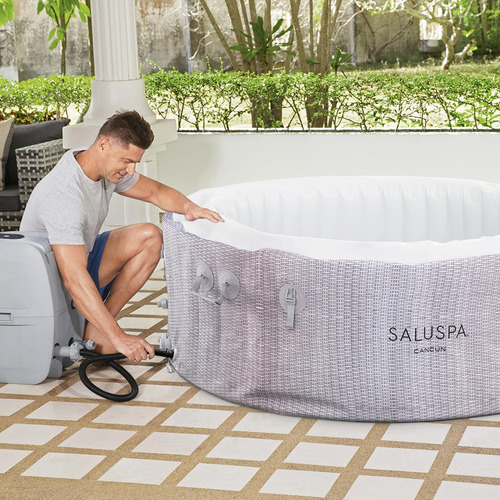 Bestway Saluspa Cancún Bañera De Hidromasaje Inflable