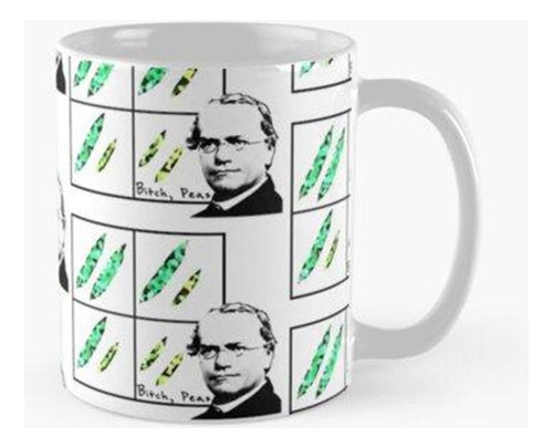 Taza X4 Gregor Mendel - Guisantes Calidad Premium