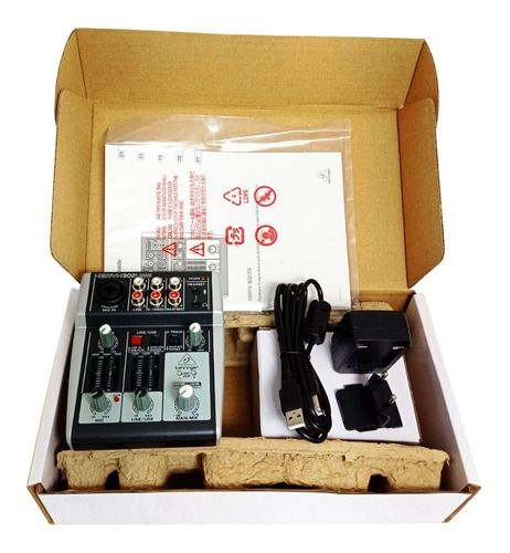Mezclador 2 Canales C/interfaz De Audio/usb Xenyx Behringer