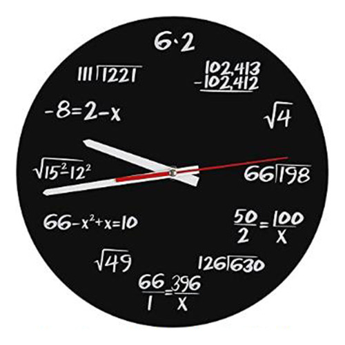 Reloj De Preguntas Formulas Clock En Único