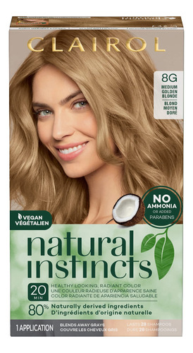 Clairol Natural Instincts - Tinte Semipermanente Para El Cab