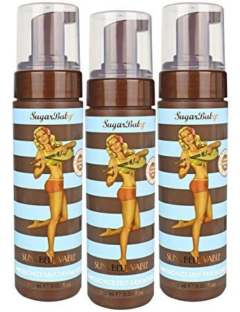 Sugarbaby Sun Creíble En Bronce Oscuro Autobronceador Mousse