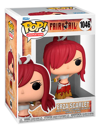 Funko Pop Fairy Tail Erza Scarlet 1046 Original Scarlet Kids