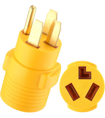 Adaptador 50a A 30a Nema 14-50p/10-30r Para Rv