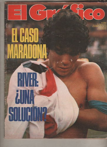 Revista * El Grafico * Nº 3161 - El Caso Maradona - 1980