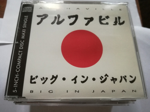 Alphaville - Big In Japan Maxi Cd ( Made In Germany ) 