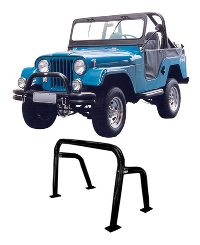 Santo Antônio Jeep Willys Preto