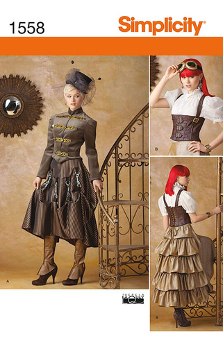 Disfraz Mujer Steampunk Talla Hh