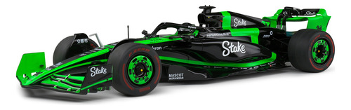 Miniatura Fórmula 1 Stake Kick Sauber C44 Bottas 1:18 Solido