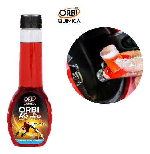 Aditivo Para Combustível À Gasolina Orbi-ag 200ml Moto Carro