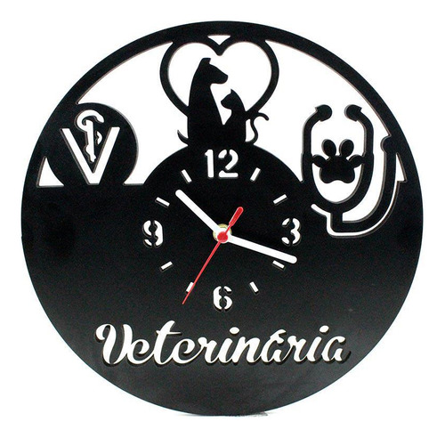 Relógio De Parede Decorativo - Veterinária