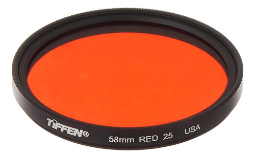 Filtro De Camara Tiffen 58mm Rojo 25