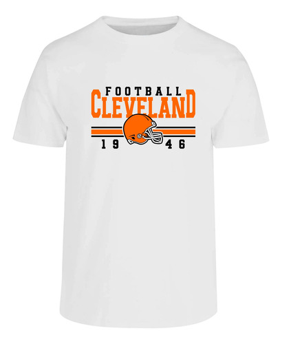 Pack Sudadera, Playera Y Gorra Con Diseño Cleveland Football