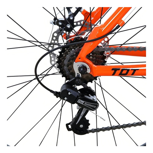 Bicicleta mountain bike Hook TOT 2022 R29 tamanho do uadro M - laranja