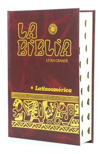 La Biblia Latinoamericana  - Letra Grande - Tapa Dura Indice