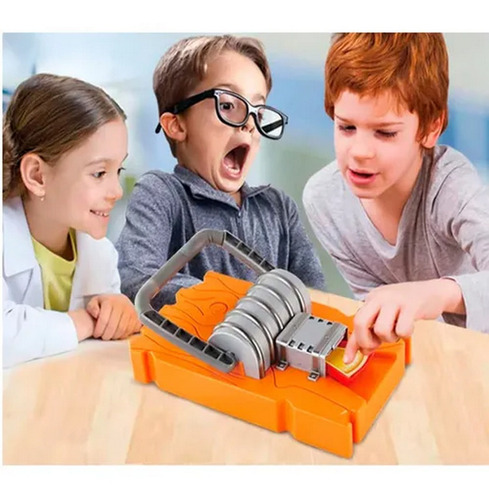Juego De Mesa Trampa Para Ratones Didactico Niños Diversión