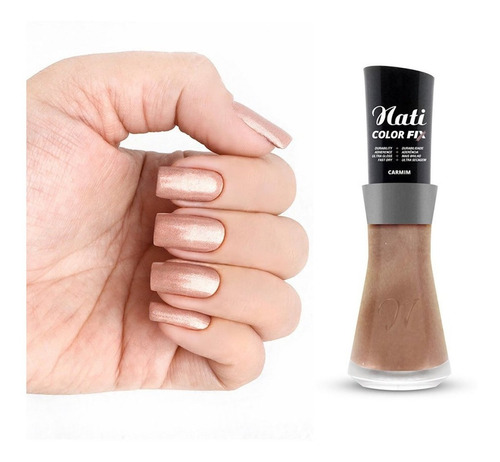 Imagem 2 de 2 de Esmalte Nati Colorfix - Carmim