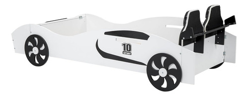 Deyobed Cama De Plataforma En Forma De Auto De Carreras De T