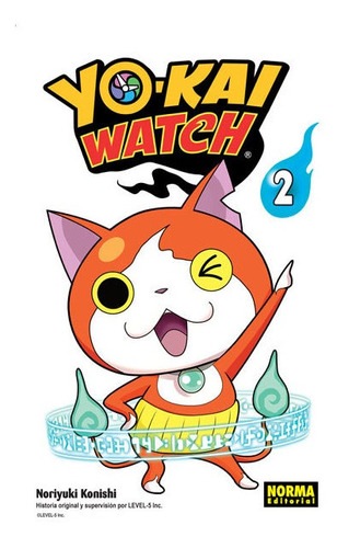 Manga- Yo-kai Watch Nº2- Noriyuki Konishi- Norma Editorial