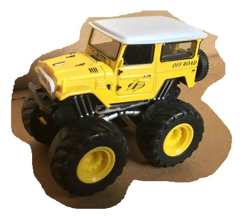 Toyota Fj 40 · Monster  Offroad  Escala 1:32 Con Impulso 