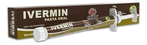 Ivermin Pasta Oral 6 Gr | Vermífugo Para Cavalos