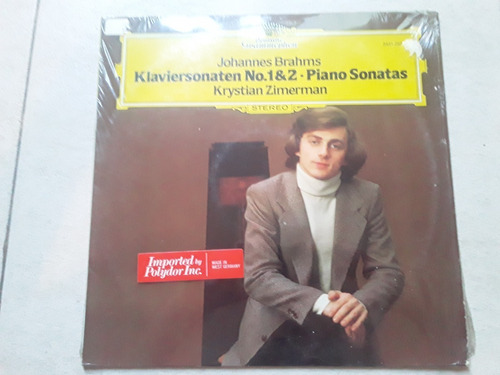 Zimerman  Brahms - Klaviersonaten 1 Y 2 - Vinilo Kktus