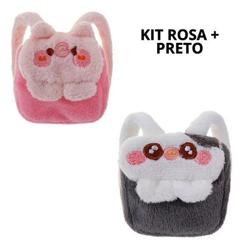 Kit 2 Un De Mochila Bolsa Fantasia Para Eilik Bot Robot Robô