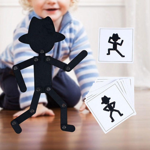 Rompecabezas De Tablero Con 24 Cartas Habilidad Fina Para