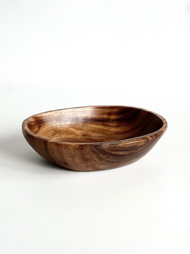 Ensaladera Bowl De Madera Acacia Gourmet Apto Comidas. Deco