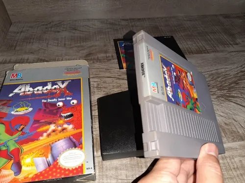 Abadox Original Americano Completo Para Nintendo Nes 8 Bits