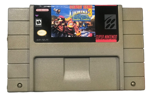 Jogo Donkey Kong 3 Super Nintendo Original Releibo