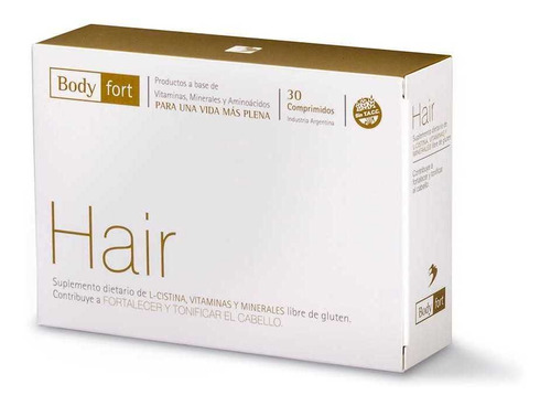 Suplemento En Comprimidos Natufarma Hair En Caja 3 Natufarm