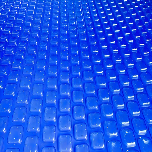 Cubierta térmica para piscina 10x2.5 300 micras + protección UV azul