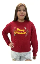 Comprar Suéter Navideño Merry Christmas Mujer Navidad Ugly Sweater