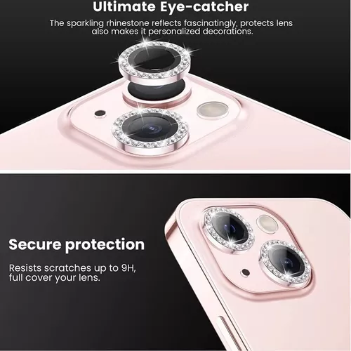 Protector Camara Glitter Para iPhone 14 / 14 Plus