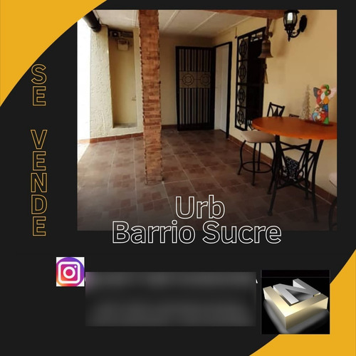 Casa En Venta, Urb Barrio Sucre Maracay   Ln 