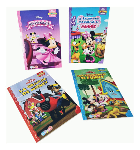 Colección De Libros Disney Mickey Y Minnie