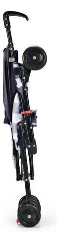 Cochecito de bebé estilo paraguas azul de 6 m a 15 kg, azul marino
