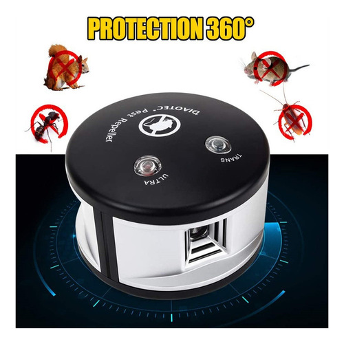 Exterminador Ultrasónico De Roedores For El Control De Plag