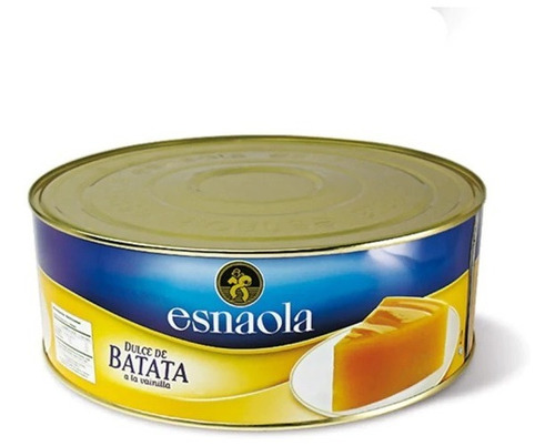 Dulce De Batata 5 Kg En Lata Marca Esnaola