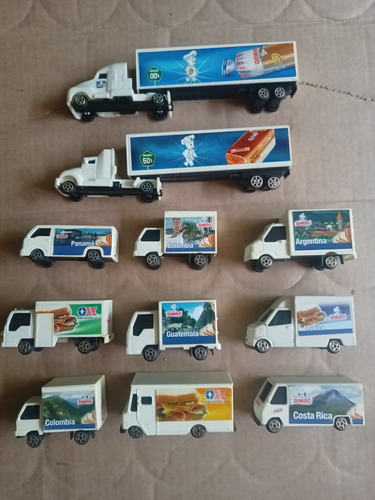 11 Camiones De Reparto Bimbo 2019 9 Vans 2 Trailers